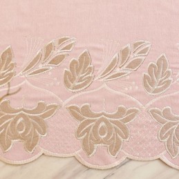 ホームカーテン オーダーメイドカーテン ヨーロピアンスタイル 花柄刺繍