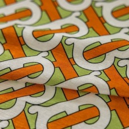 シェニールカーテン オーダーメイドカーテン プリント柄 北欧風遮光カーテン